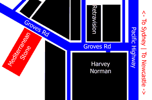 We are located on Groves Road, Bennetts Green.